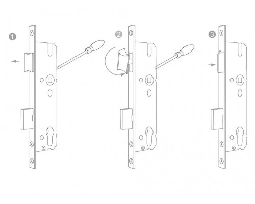 Замок Elementis с защелкой 9235/PZ/F16/35/92/8 1 шт. Замок Elementis с защелкой 9235/PZ/F16/35/92/8 1 шт.