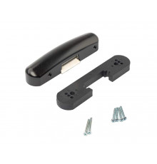 Защелка электромеханическая НО для накладной антипаники, 12V dc, черная