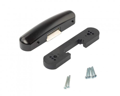 Защелка электромеханическая НО для накладной антипаники, 12V dc, черная